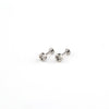 Simple Style Solid Color Pure Titanium Lip Stud In Bulk