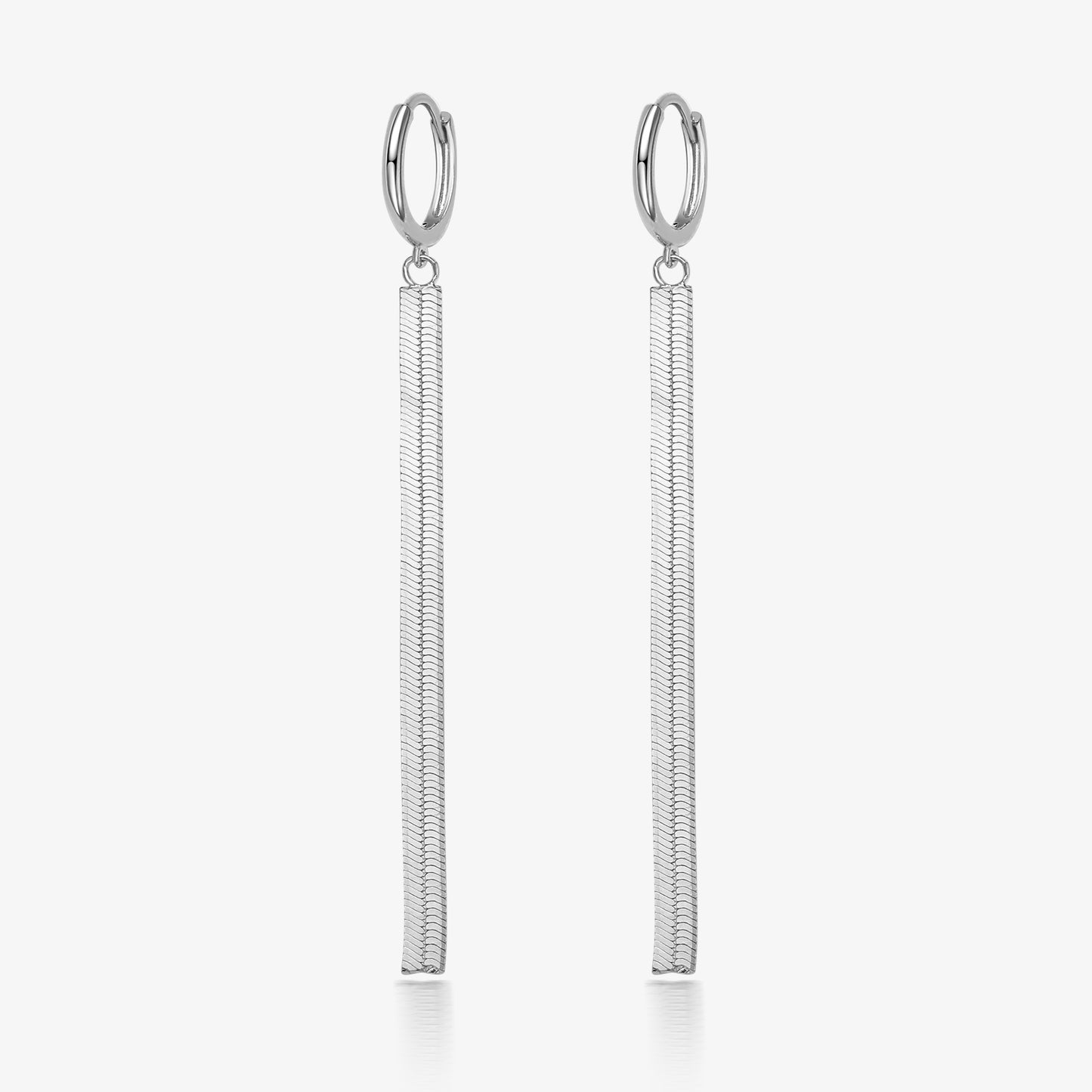 1 Pair Ig Style Elegant Tassel Plating Sterling Silver 18k Gold Plated White Gold Plated Drop Earrings