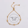 Elegant Cute Luxurious Solid Color Stainless Steel Plating 18k Gold Plated Bracelets