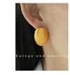 1 Pair Elegant Vintage Style Irregular Spiral Irregular Plating Metal Titanium Steel 18k Gold Plated Ear Studs