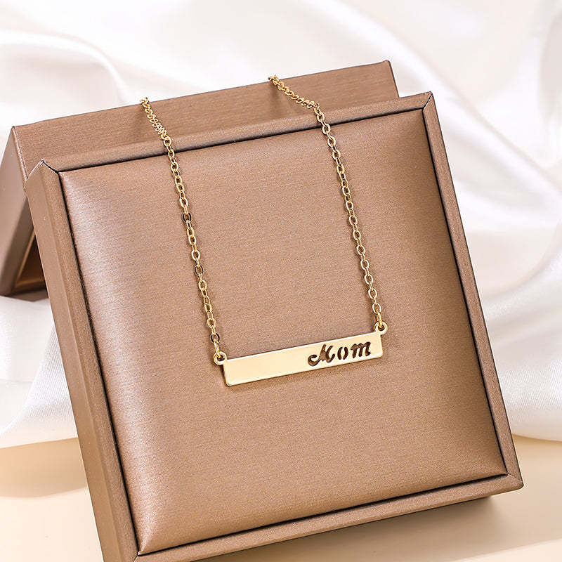 Casual Vacation Letter Alloy Zinc Wholesale Necklace