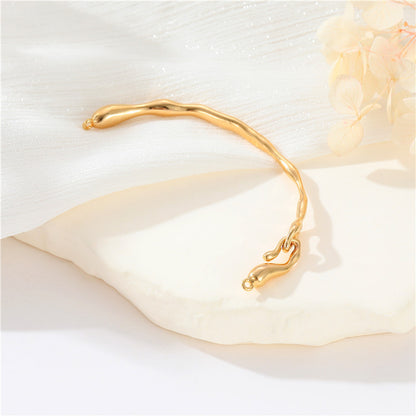 Elegant Geometric Artificial Pearl Copper Plating Bracelets