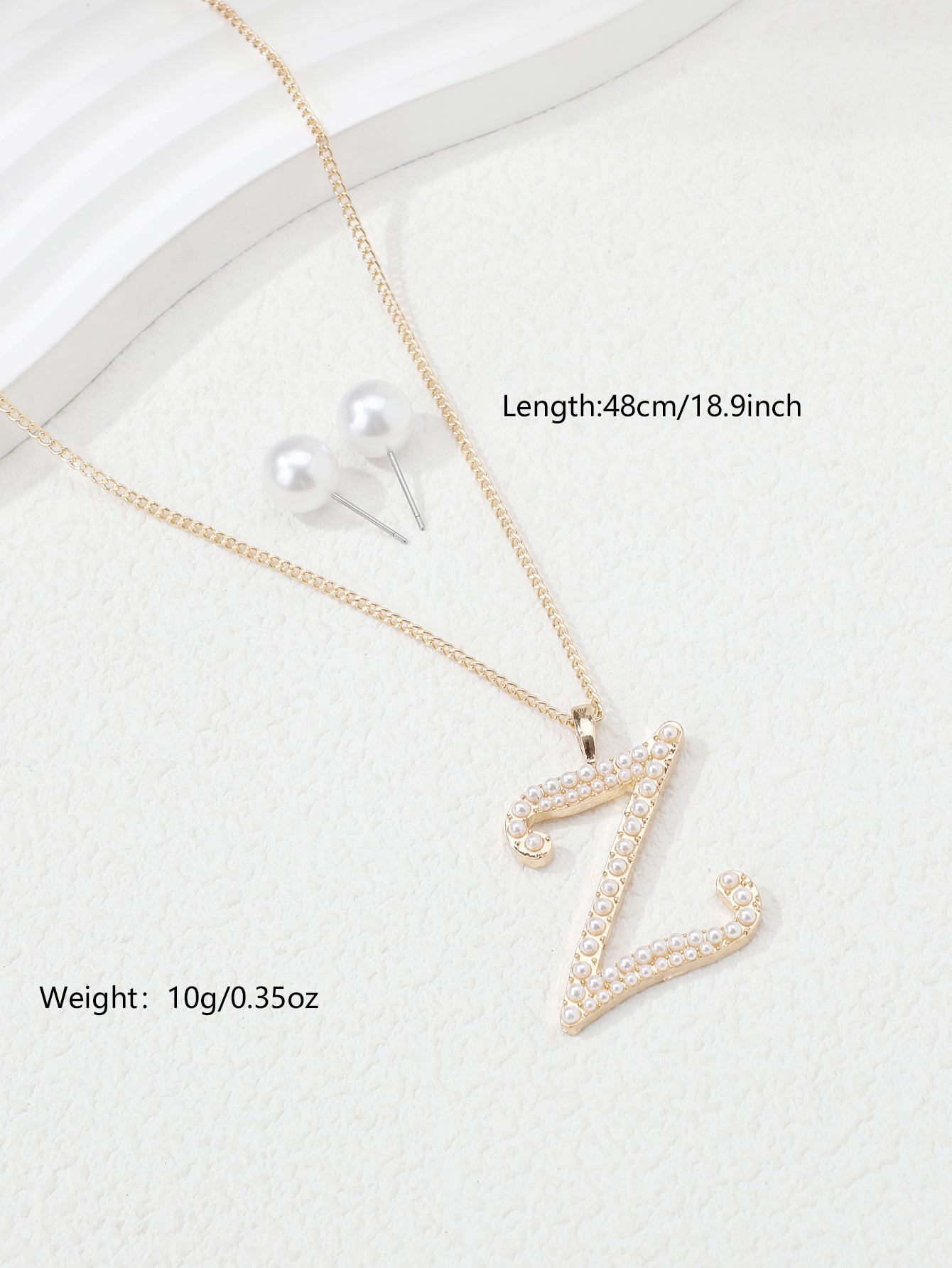 Simple Style Letter Heart Shape Snowflake Copper Plating Inlay Artificial Pearls Gold Plated Jewelry Set