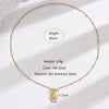 Ig Style Simple Style Lock Stainless Steel Plating Inlay Artificial Pearls Shell 14k Gold Plated Rose Gold Plated Pendant Necklace