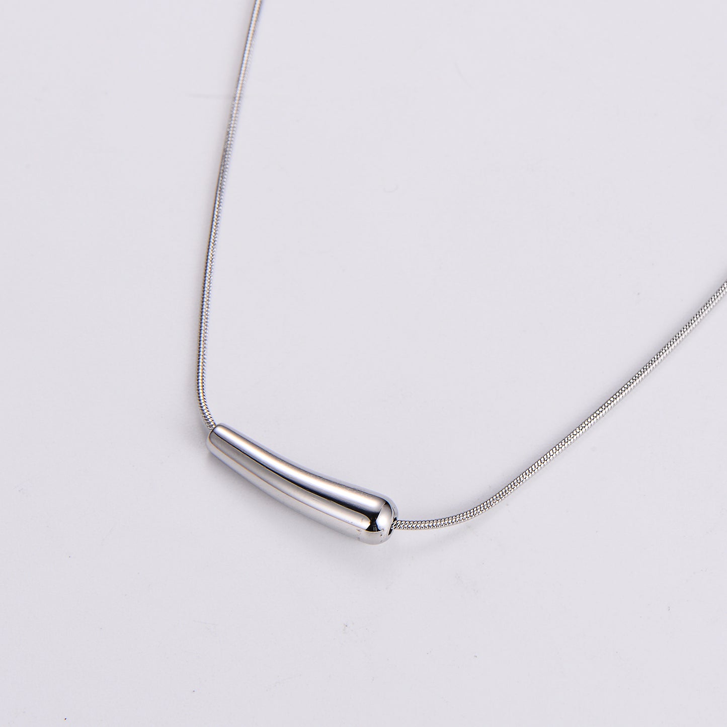 Simple Style Geometric Stainless Steel 18k Gold Plated Pendant Necklace