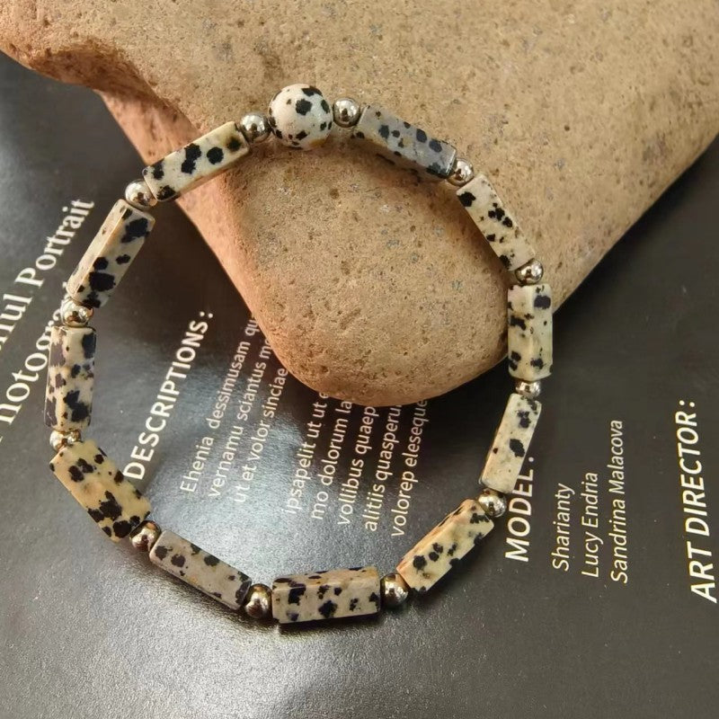 Casual Geometric Natural Stone Bracelets