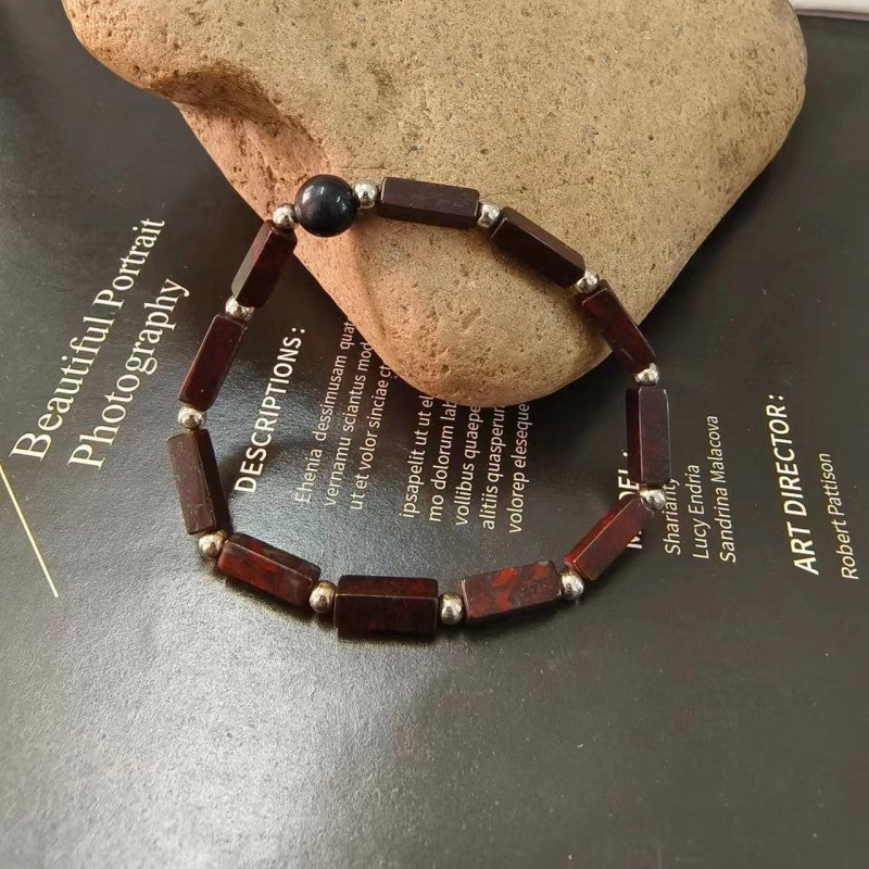 Casual Geometric Natural Stone Bracelets