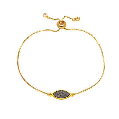 Simple Style Geometric Copper Plating 18k Gold Plated Bracelets