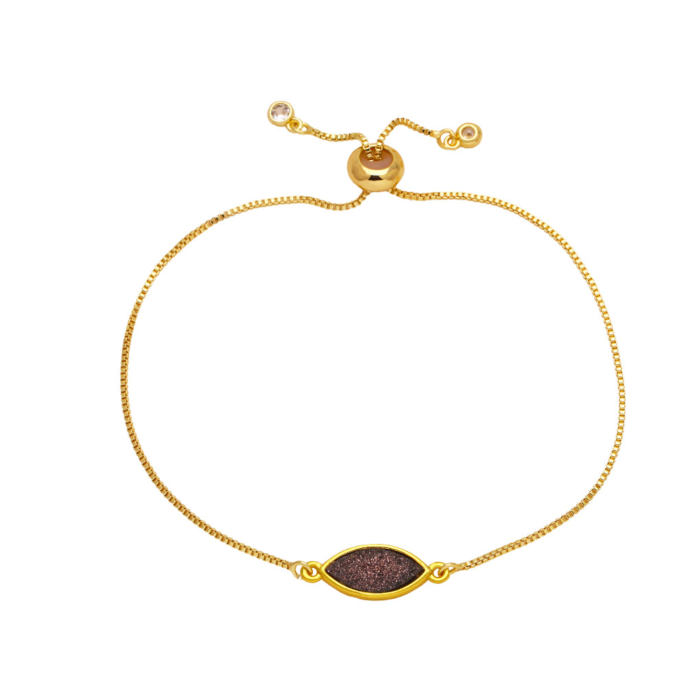 Simple Style Geometric Copper Plating 18k Gold Plated Bracelets