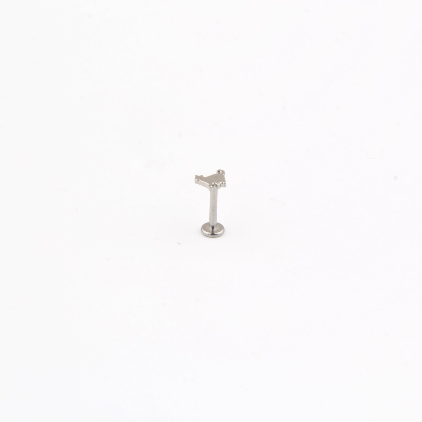 Simple Style Animal Cat Titanium Steel Lip Stud In Bulk