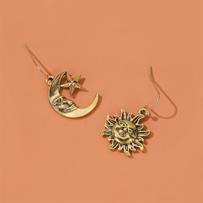 Simple Style Plating Alloy No Inlaid Earrings