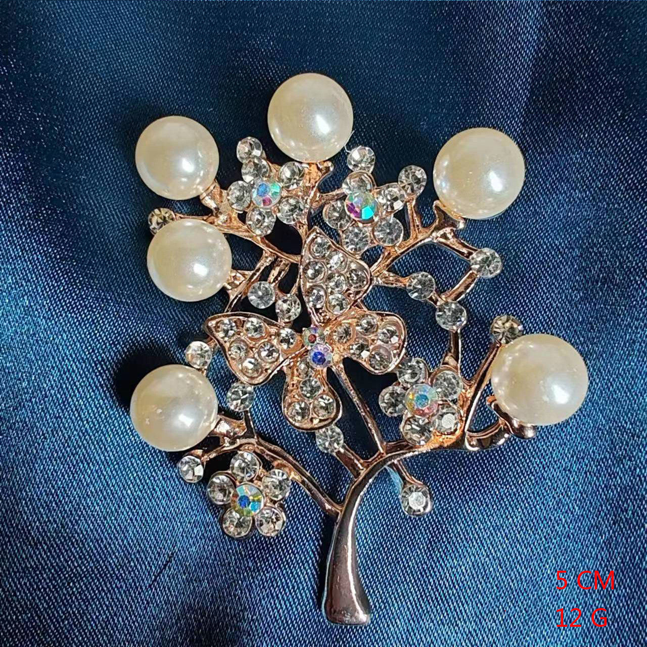 Elegant Leaf Flower Alloy Women'S Brooches