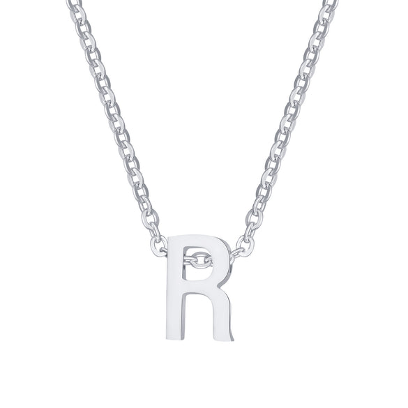 Wholesale Jewelry Simple Style Letter Stainless Steel Gold Plated Plating