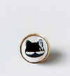 Cartoon Style Cat Alloy Plating Women's Ear Studs