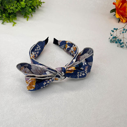 Women'S Sweet Bow Knot Plastic Cloth Hair Band