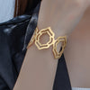 Elegant Simple Style Geometric Alloy Wholesale Bangle