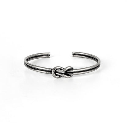 Titanium Steel Simple Style Infinity Plating Bangle