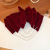 Women'S Sweet Bow Knot Cloth Hair Clip