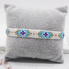 Hip-Hop Vintage Style Bohemian Geometric Devil's Eye Glass Beaded Knitting Women's Bracelets