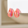 1 Pair Ig Style Classic Style Water Droplets Stoving Varnish Arylic Ear Studs