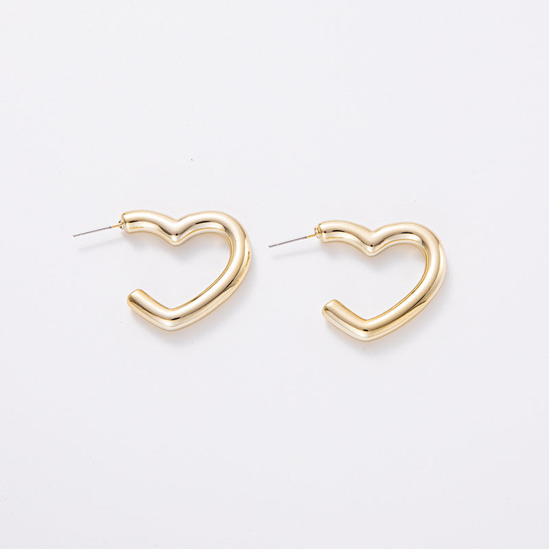 1 Pair Simple Style Geometric Plating Arylic Earrings