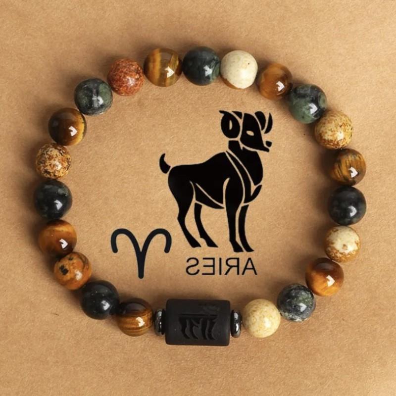 Casual Simple Style Constellation Natural Stone Bracelets In Bulk