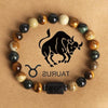 Casual Simple Style Constellation Natural Stone Bracelets In Bulk