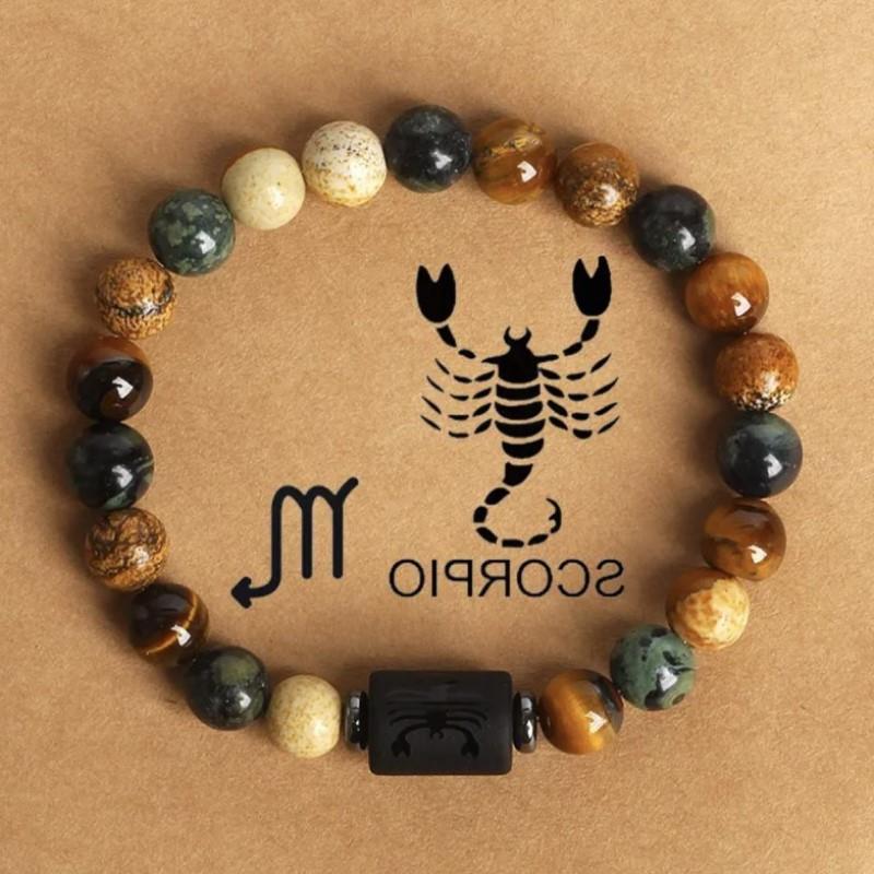 Casual Simple Style Constellation Natural Stone Bracelets In Bulk