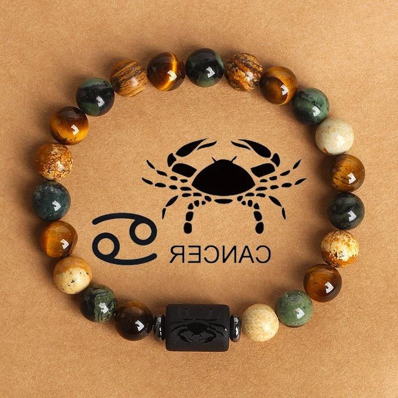 Casual Simple Style Constellation Natural Stone Bracelets In Bulk