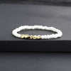 Simple Style Geometric Seed Bead Plating Unisex Bracelets