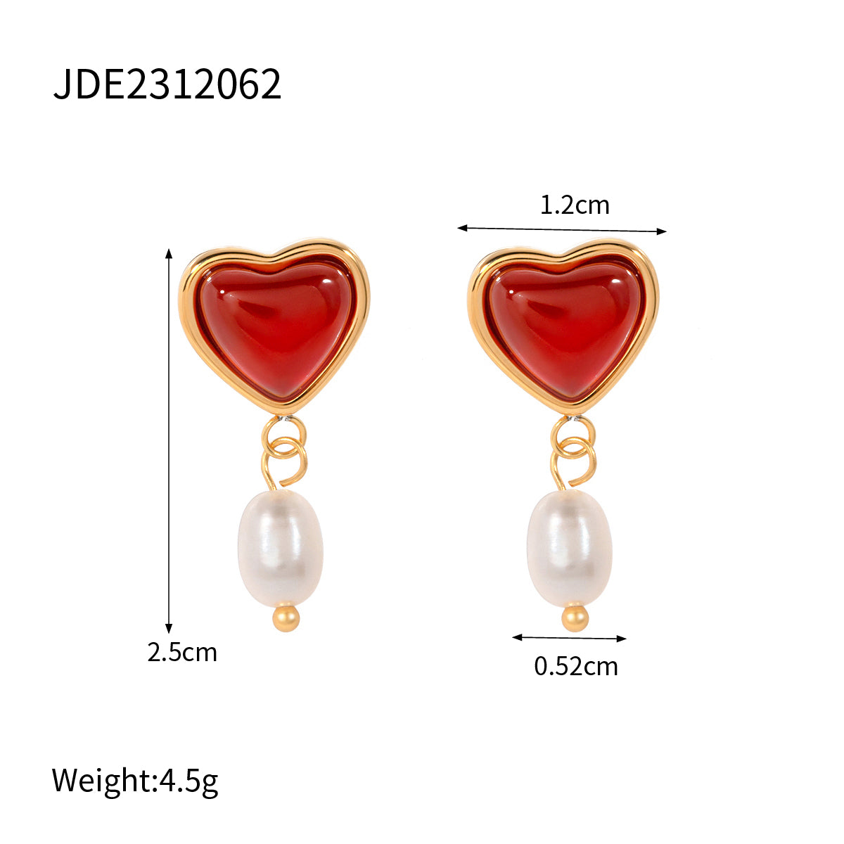 Wholesale Jewelry IG Style Heart Shape Stainless Steel Pendant Necklace