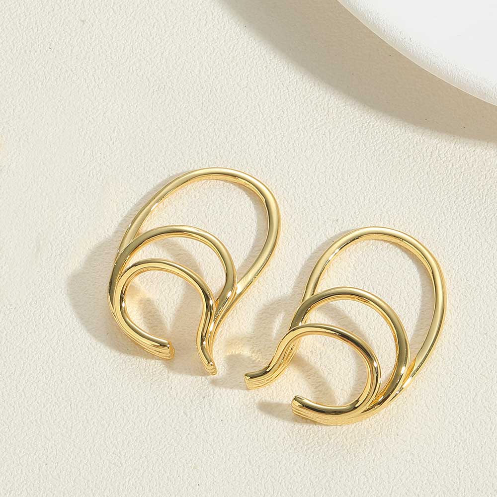 1 Pair Vintage Style Heart Shape Inlay Copper Zircon 14K Gold Plated Ear Studs