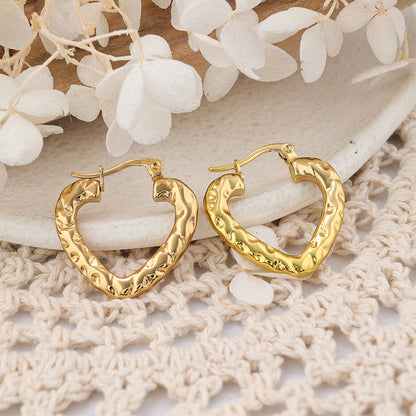 1 Pair Ig Style Geometric Plating Stainless Steel Earrings