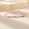 Vacation Color Block Glass Beaded Chain Women's Bracelets