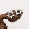 1 Pair Simple Style Star Plating Stainless Steel 18k Gold Plated Ear Studs