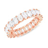 Wholesale Simple Style Solid Color Copper Inlay Zircon Rings