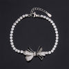 Copper Elegant Glam Bow Knot Plating Inlay Zircon Bracelets