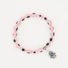 Casual Hip-Hop Devil's Eye Alloy Plastic Plating Unisex Bracelets