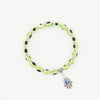 Casual Hip-Hop Devil's Eye Alloy Plastic Plating Unisex Bracelets