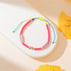 Vacation Simple Style Hexagon Fish Tail Artificial Crystal Beaded Women's Bracelets