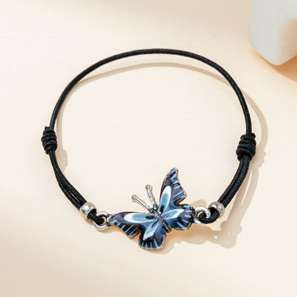 Sweet Simple Style Butterfly Alloy Women's Bracelets