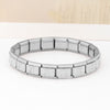 Stainless Steel IG Style Letter Polishing Bracelets