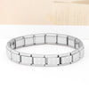 Stainless Steel IG Style Letter Polishing Bracelets