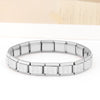 Stainless Steel IG Style Letter Polishing Bracelets