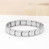 Stainless Steel IG Style Letter Polishing Bracelets