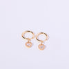 1 Pair Simple Style Heart Shape Plating Inlay Copper Zircon Ear Studs