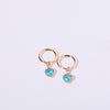 1 Pair Simple Style Heart Shape Plating Inlay Copper Zircon Ear Studs