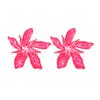 1 Pair Casual Flower Enamel Zinc Alloy Ear Studs