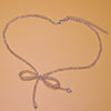 Sweet Bow Knot Seed Bead Women's Choker