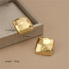 1 Pair Simple Style Heart Shape Polishing Plating Stainless Steel 18K Gold Plated Ear Studs